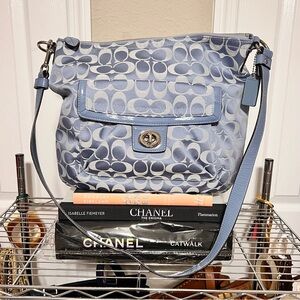 COACH Signature monogram print shoulder bag